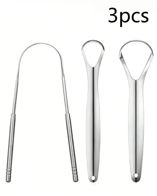Tongue scrapper set
