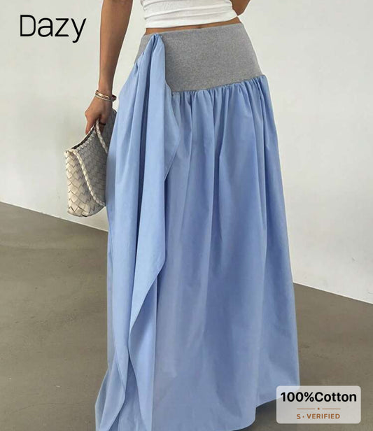 Baby blue skirt