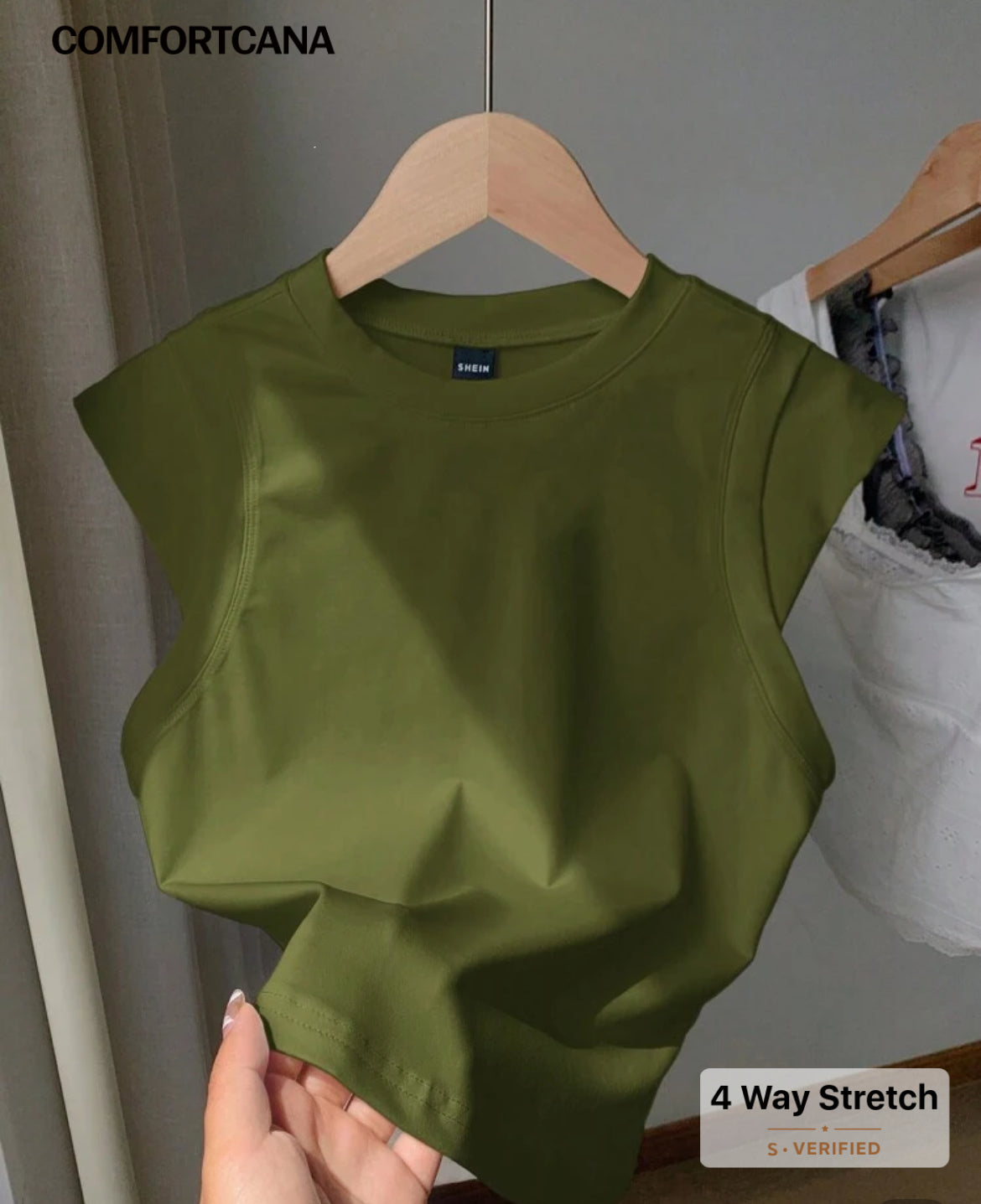 Green shirt