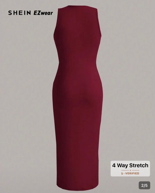 Knit bodycone dress