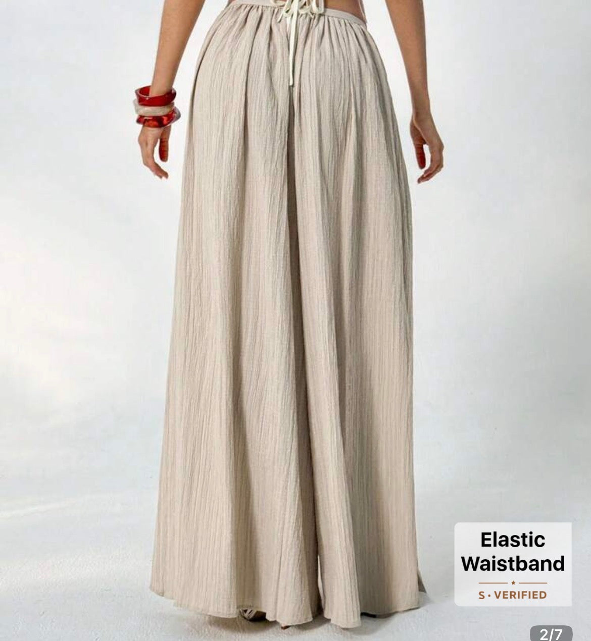 Wide leg pants