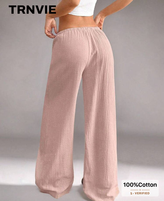 Straight leg pants