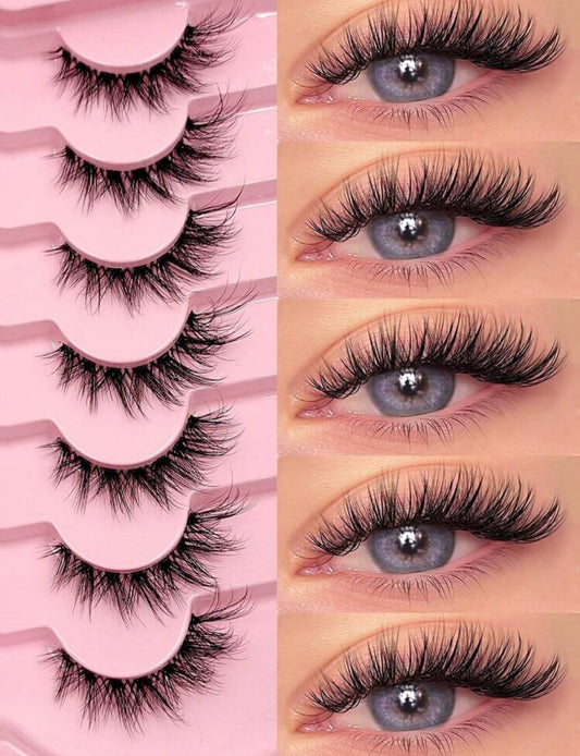 7 pairs lashes