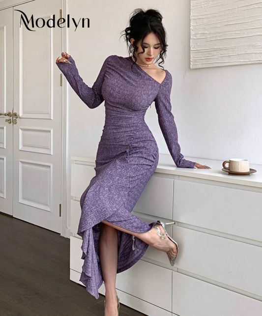 Purple dress