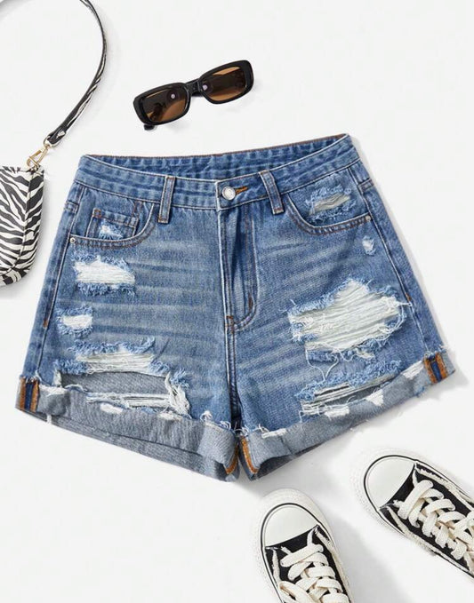 Denim short