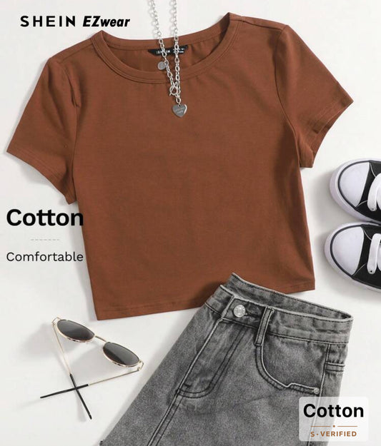 Brown shirt