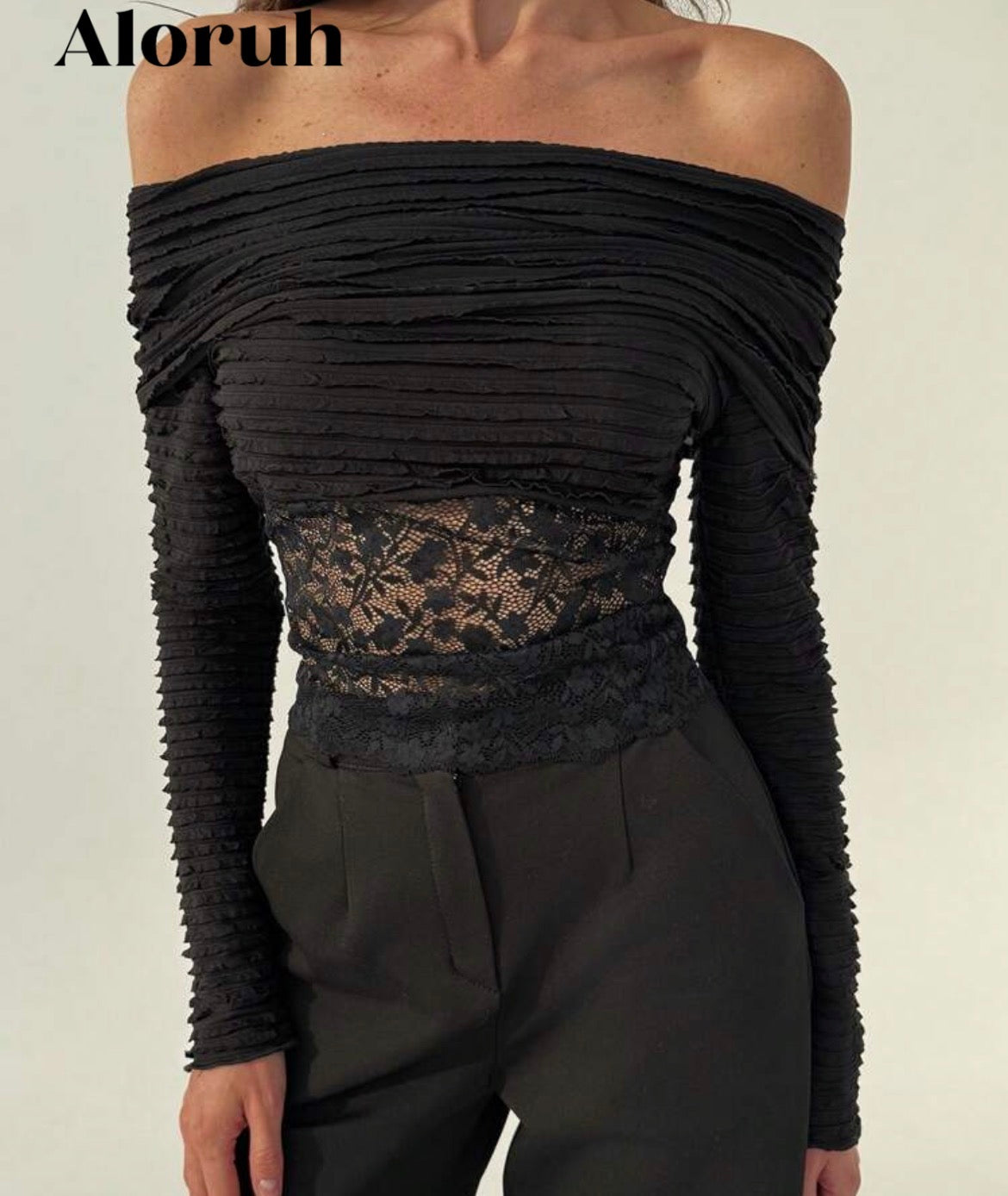 Off shoulder top