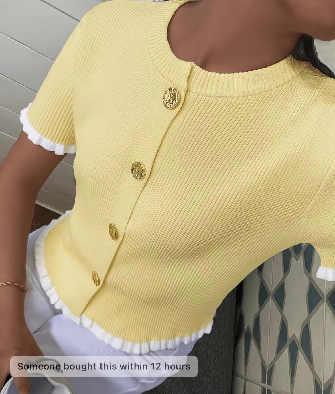 Yellow shirt