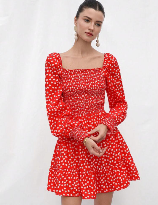Red dress