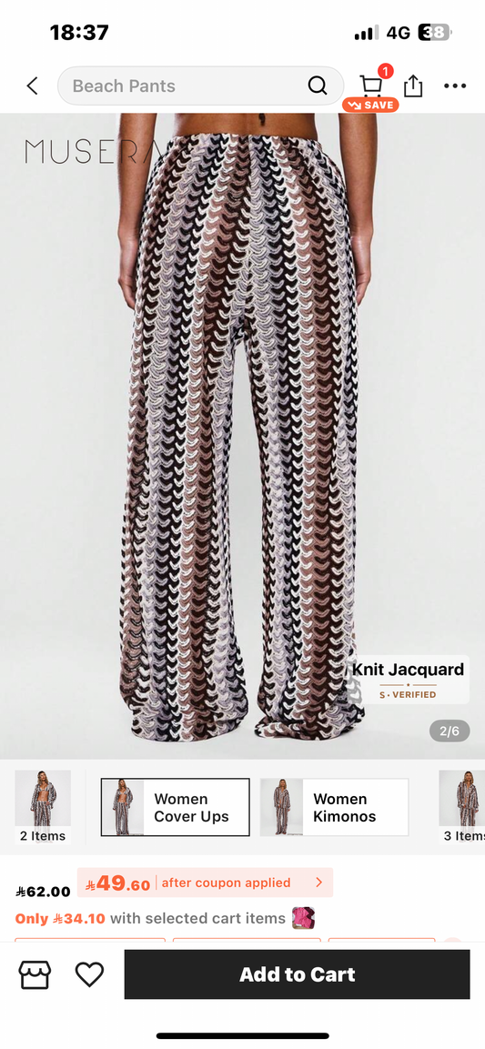 Cover-up pants