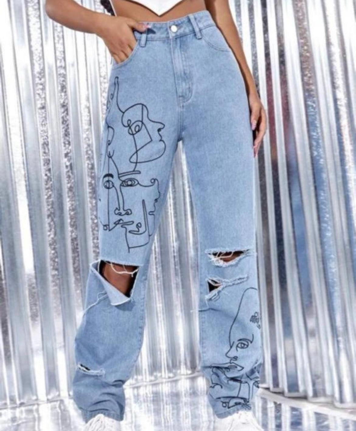 Denim pants