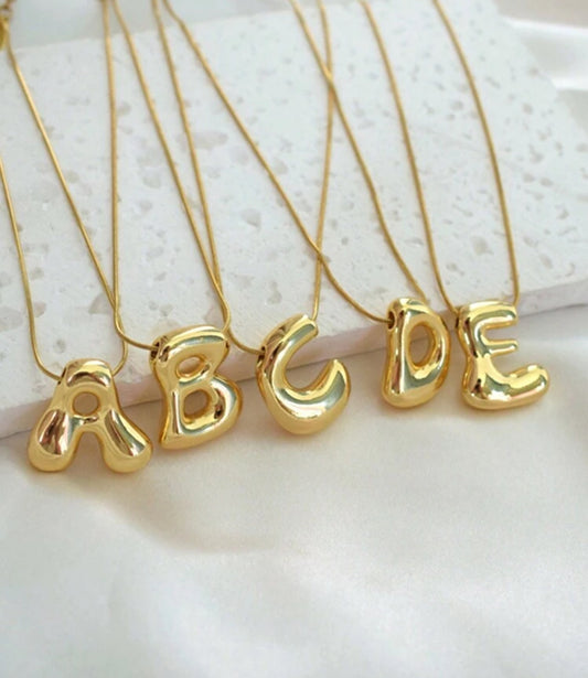Gold necklace