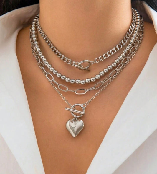 Silver necklace