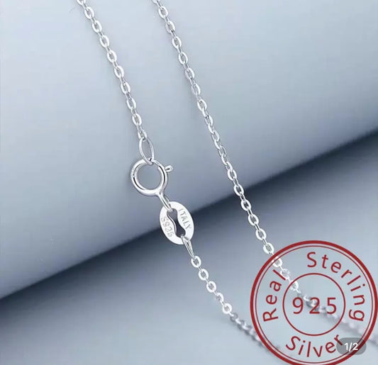 Silver necklace