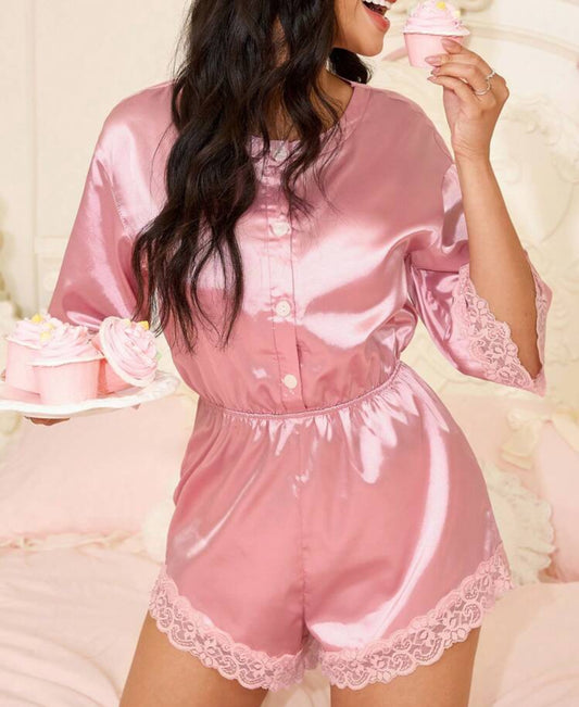 Satin lingerie