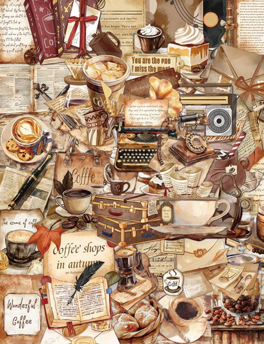 Coffee stickers