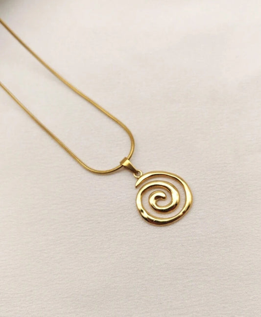 Gold necklace