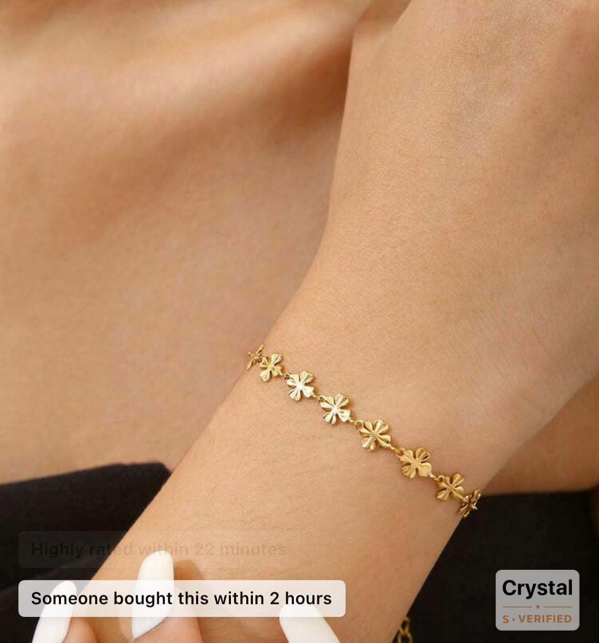 Gold bracelet