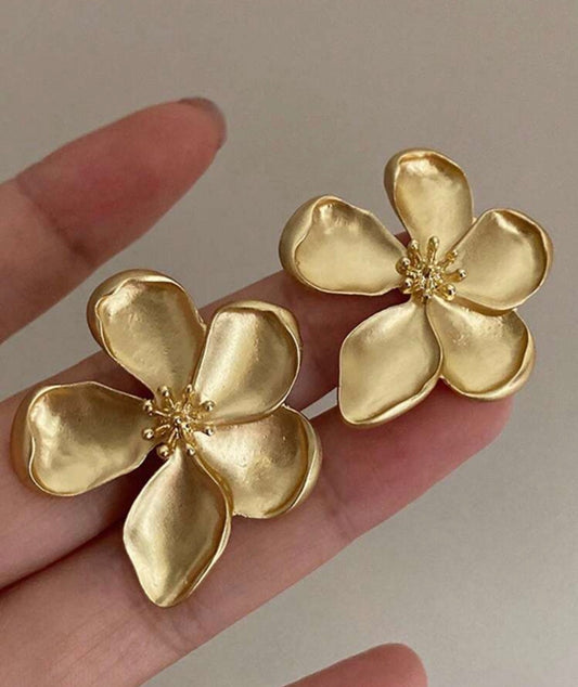 Flower earrings