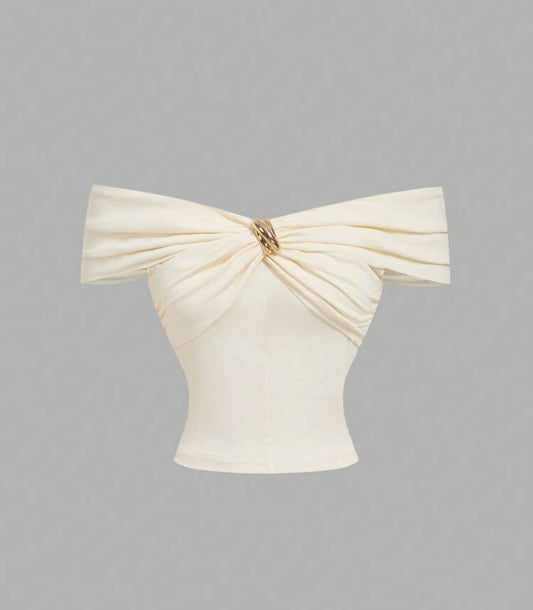Off-shoulder top