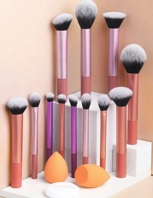 Makeup brush set
