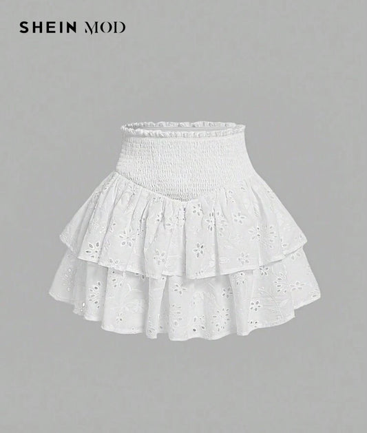 White skirt