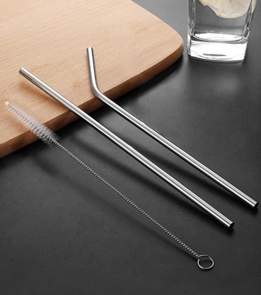 Stainless steel straw