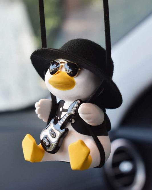 Car hanging duck