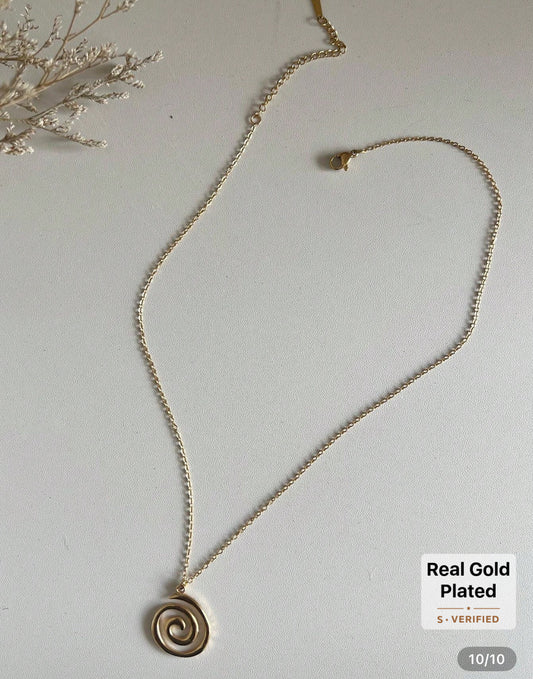 Gold necklace