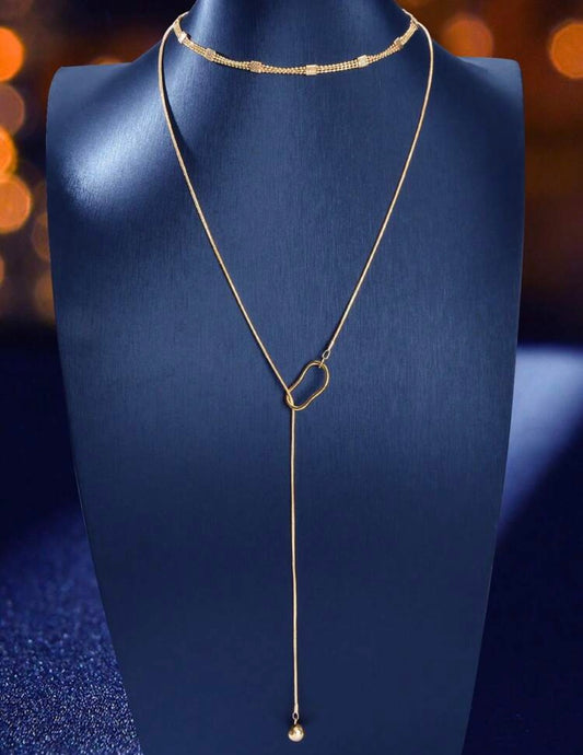 Gold necklace