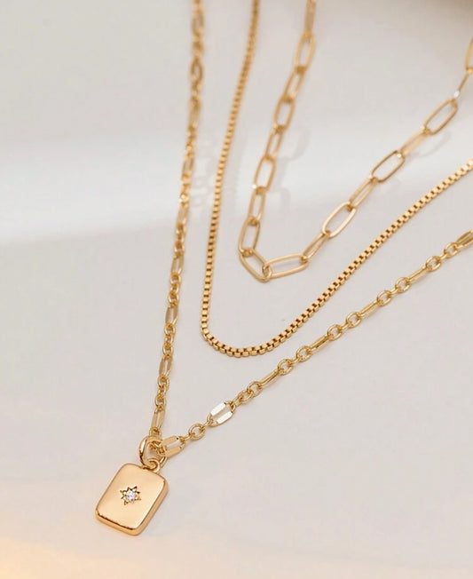 Gold necklace