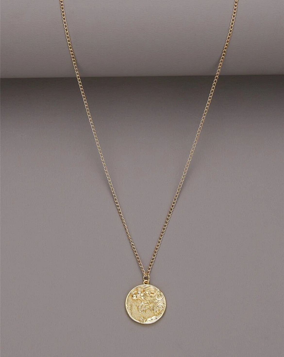 Gold necklace