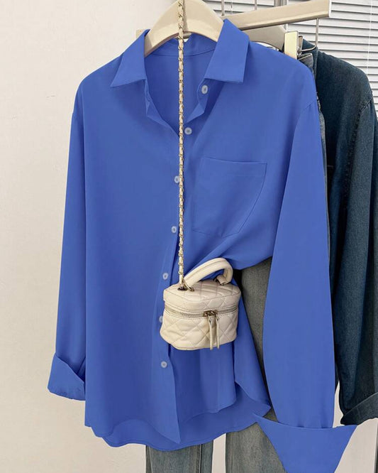 Blue blouse