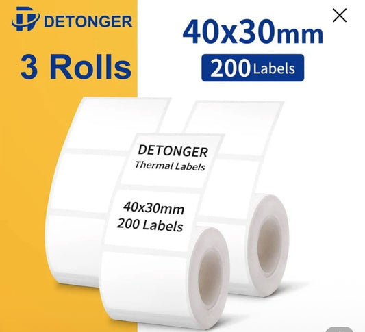 Label sticker rolls