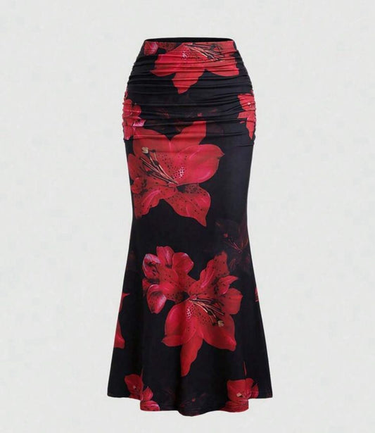 Floral skirt