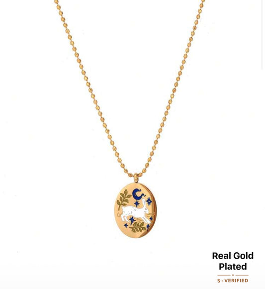 Gold necklace