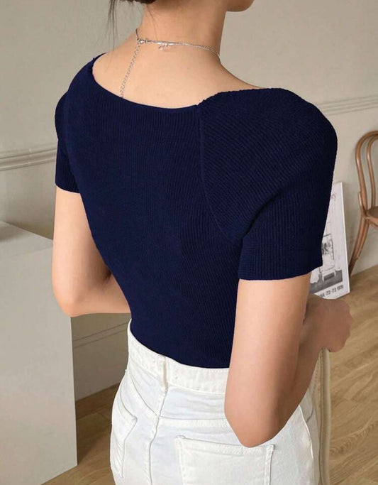Navy top