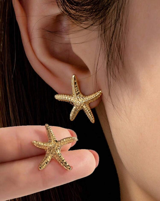 Starfish earrings