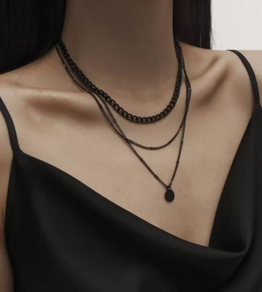 Black necklace