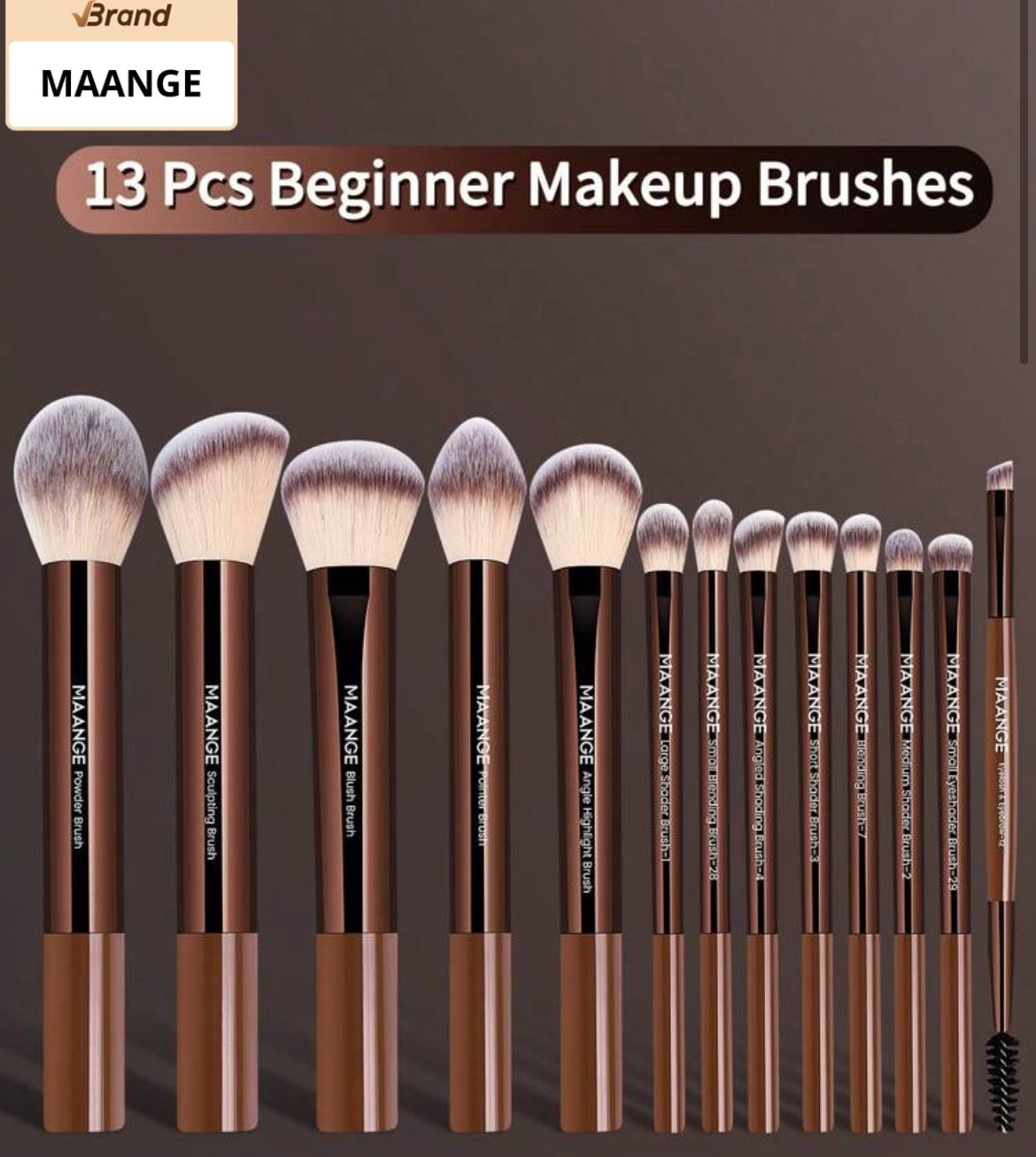 Makeup brush ser