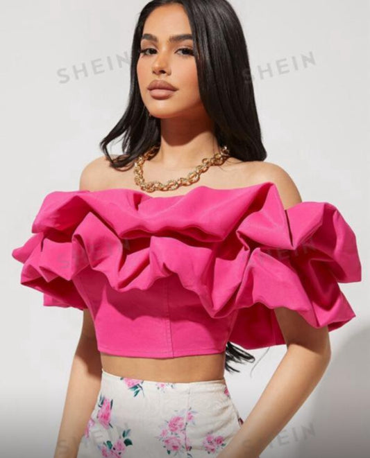 Pink blouse