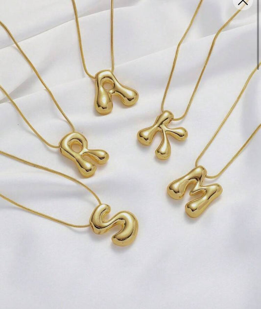 Gold necklace