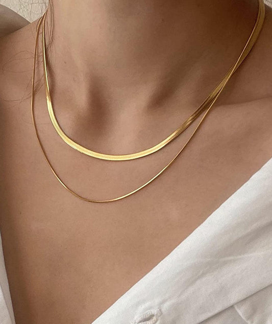 Gold necklace