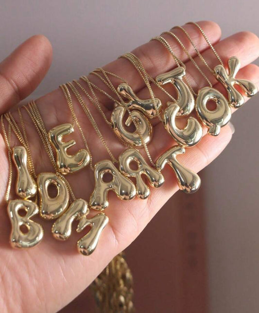 Letter necklace