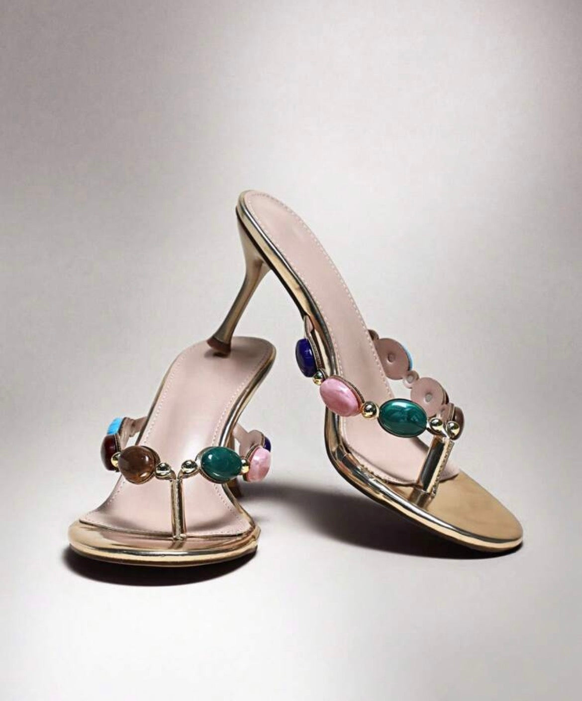 Heeled sandals