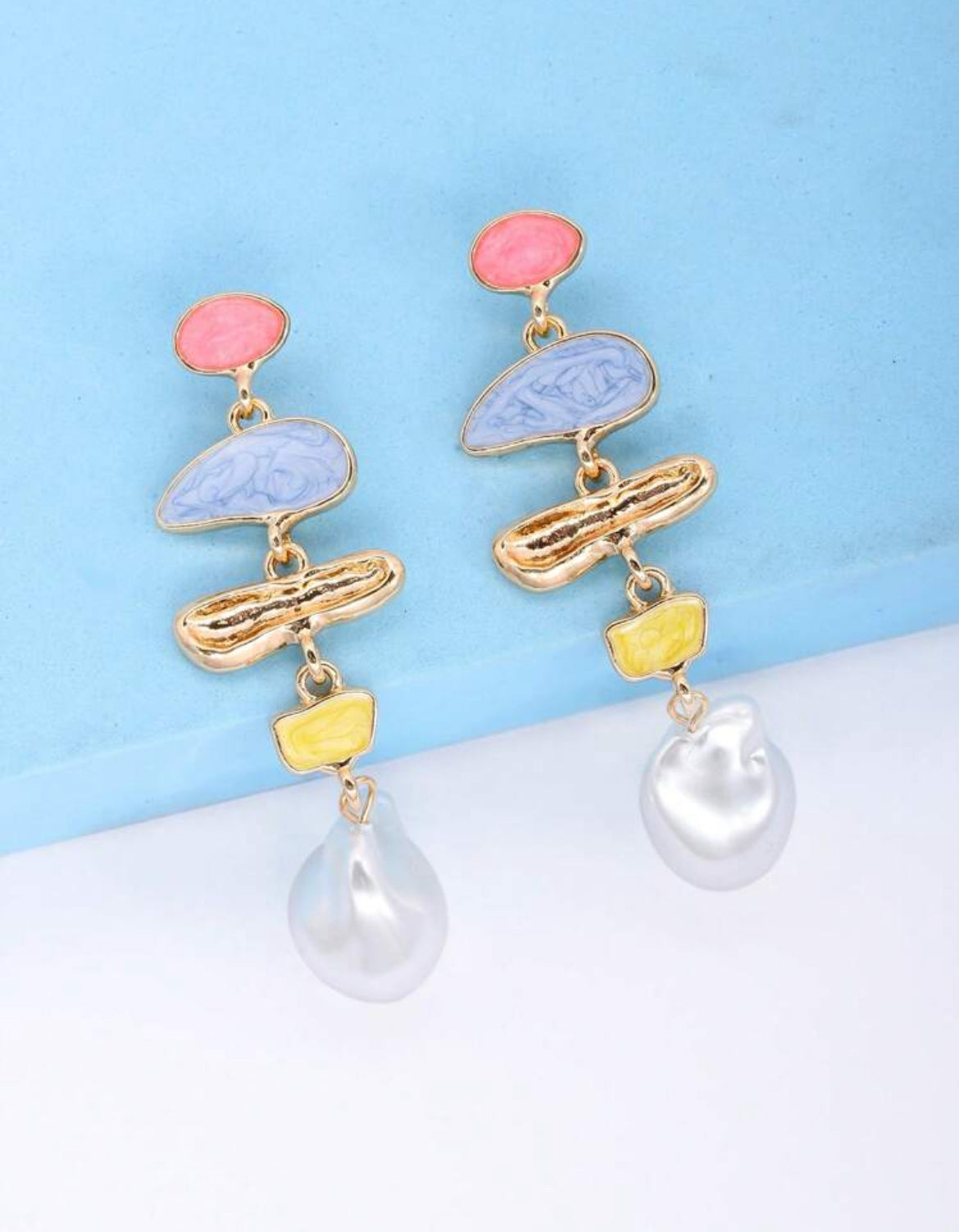 Pearl earrings
