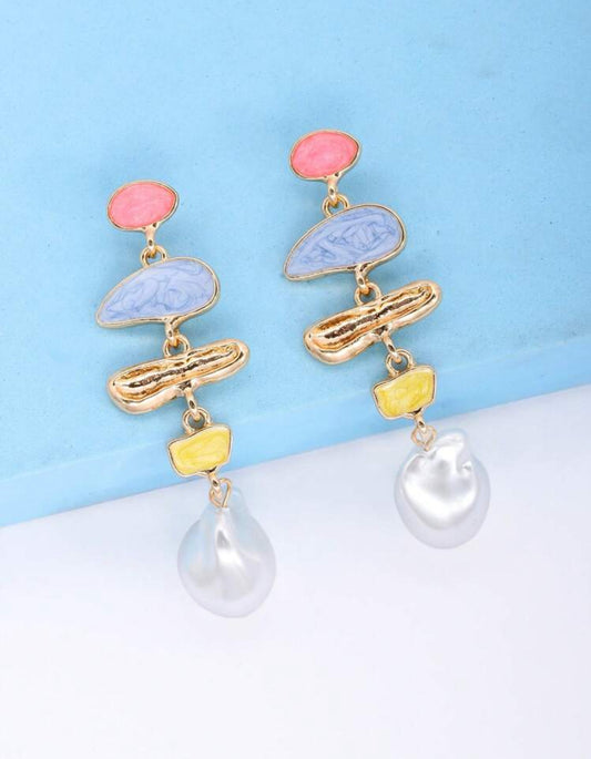 Pearl earrings