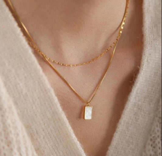 Gold necklace