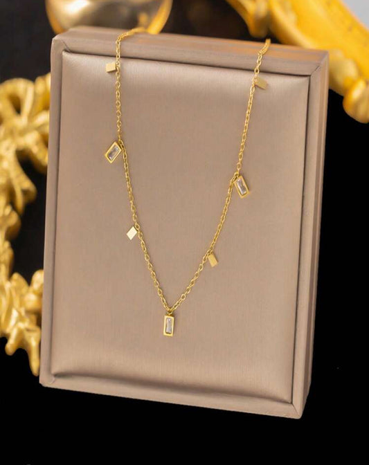 Gold necklace