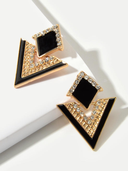 Black earrings
